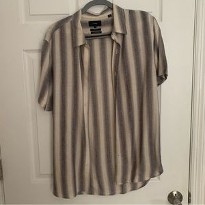 Vince Striped Button Down